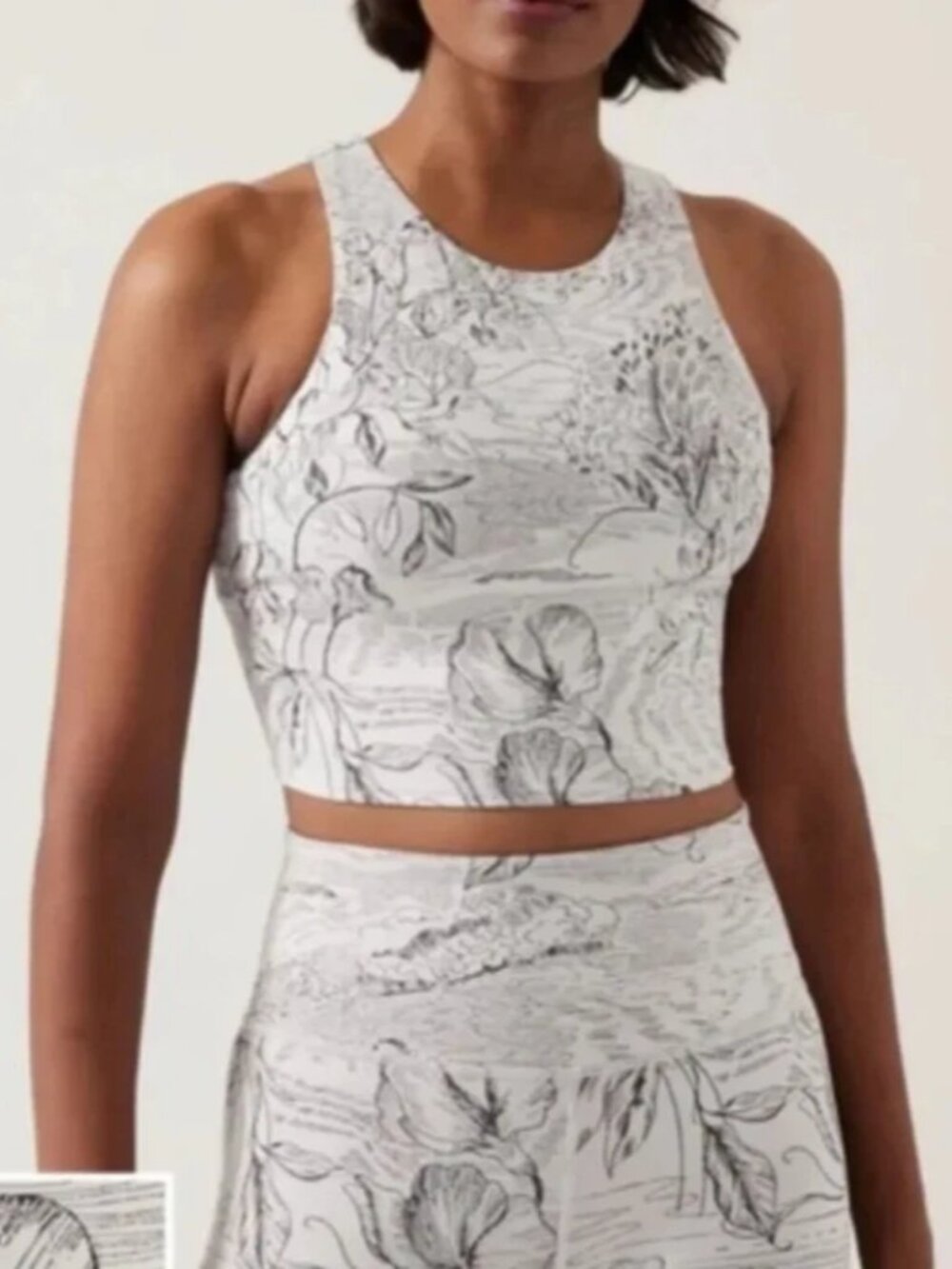 ATHLETA CONSCIOUS CROP SPORTS BRA